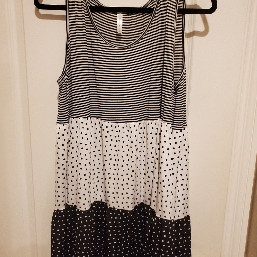 Striped/Polka Dot Tank Top